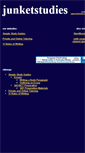 Mobile Screenshot of junketstudies.com
